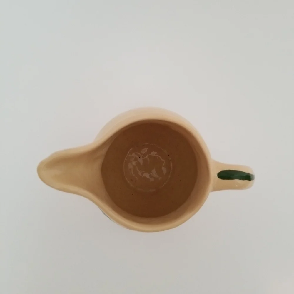 Vintage Watt Pottery #15 syrup cream Red Bud Teardrop pitcher